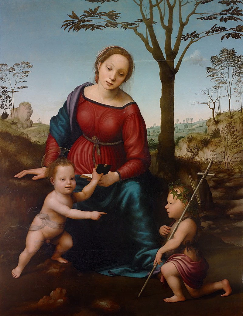Madonna col Bambino e Giovannino - Museum of Fine Arts, Houston